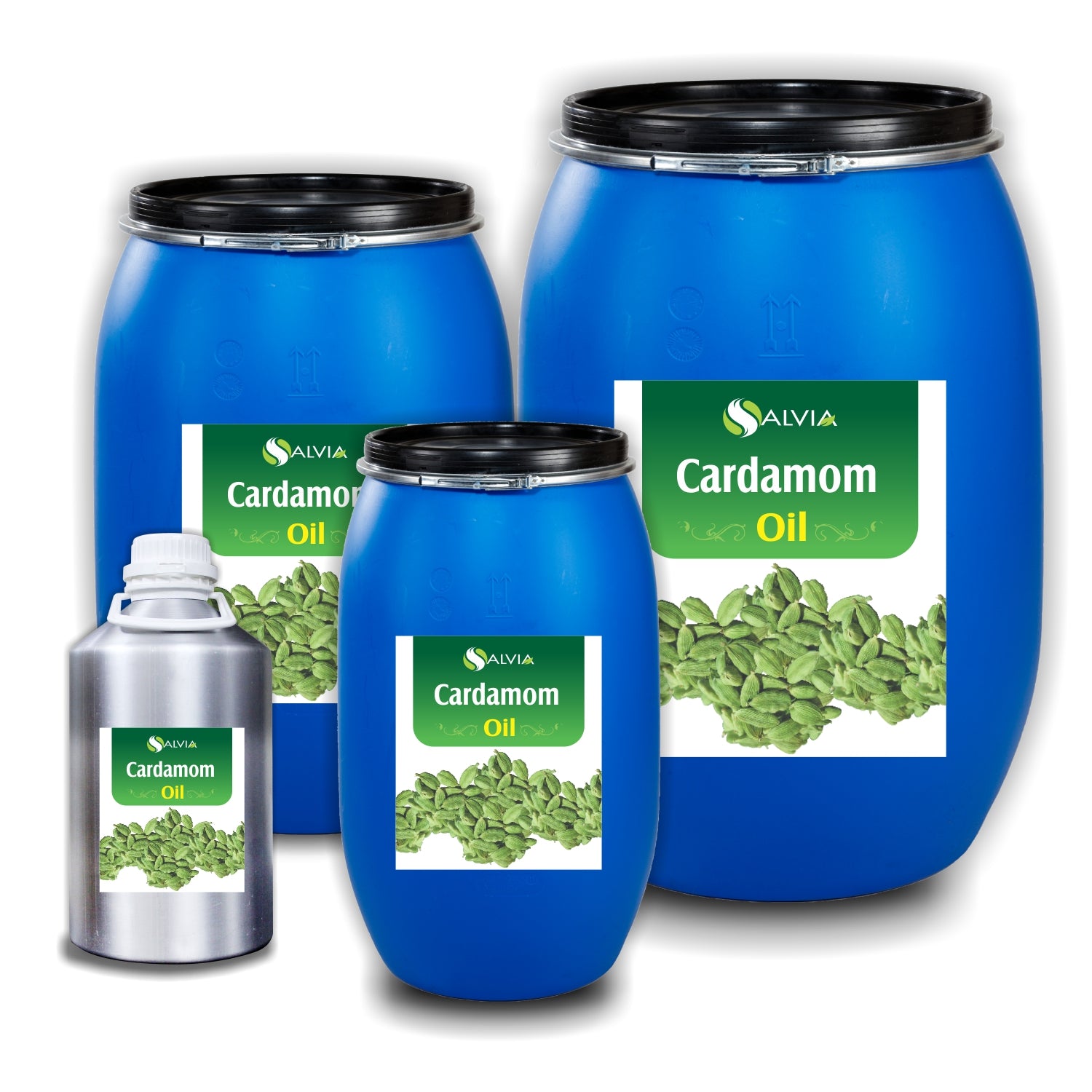 Salvia Natural Essential Oils 10kg Cardamom Oil (Elettaria cardamomum) 100% Natural Pure Essential Oil